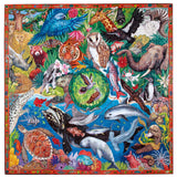 eeBoo WILD WORLD 1000 pc Square Jigsaw Puzzle Super Deluxe PZT114