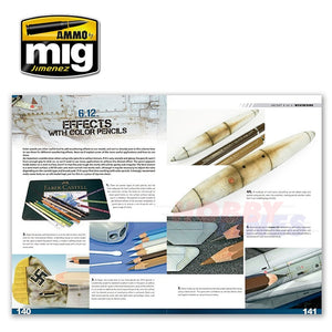 ENCYCLOPEDIA OF AIRCRAFT 4 Weathering Modelling Techniques Book Ammo by Mig Jimenez MIG6053