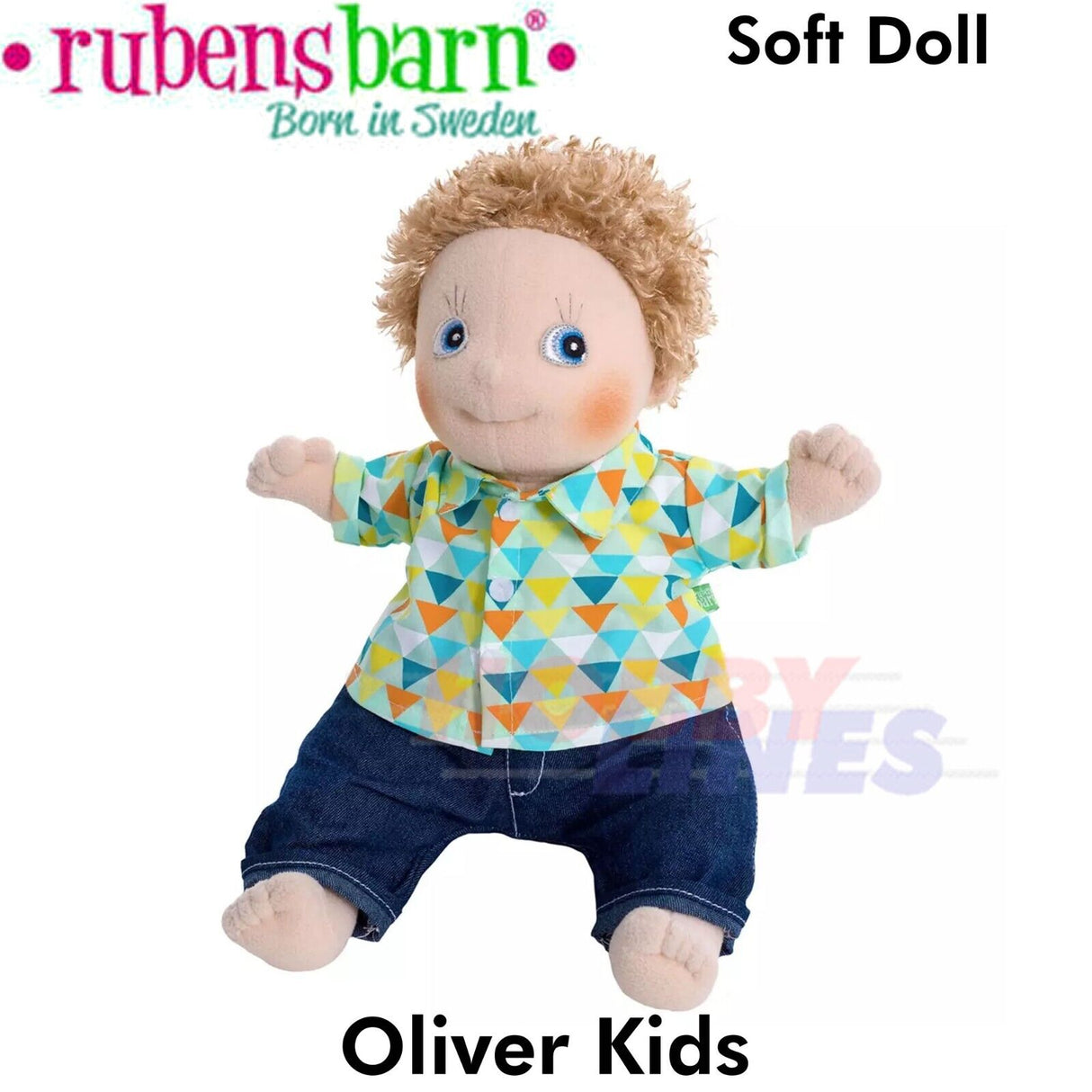 RUBENS BARN DOLL - OLIVER- 30-9078-00