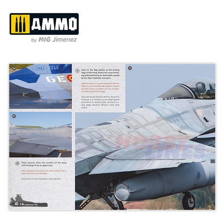 F-16 FIGHTING FALCON Visual Modelers Guide Book Ammo by Mig Jimenez MIG6029