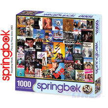 Load image into Gallery viewer, GOING TO THE MOVIES 1000 piece SPRINGBOK Jigsaw Puzzle Random Cut Super Deluxe
