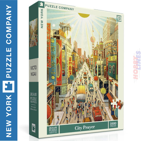 CITY PRAYER New York Puzzle Company 1000pc Jigsaw 