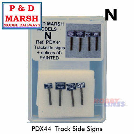 Track Side Signs | P&D Marsh | X44