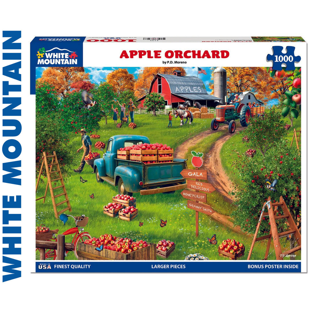 Apple Orchard - 1000pc Puzzle | White Mountain | 2159pz