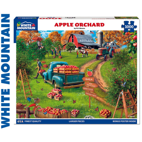 Apple Orchard - 1000pc Puzzle | White Mountain | 2159pz
