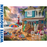 On The Beach -1000pc Puzzle | White Mountain | 2100pz