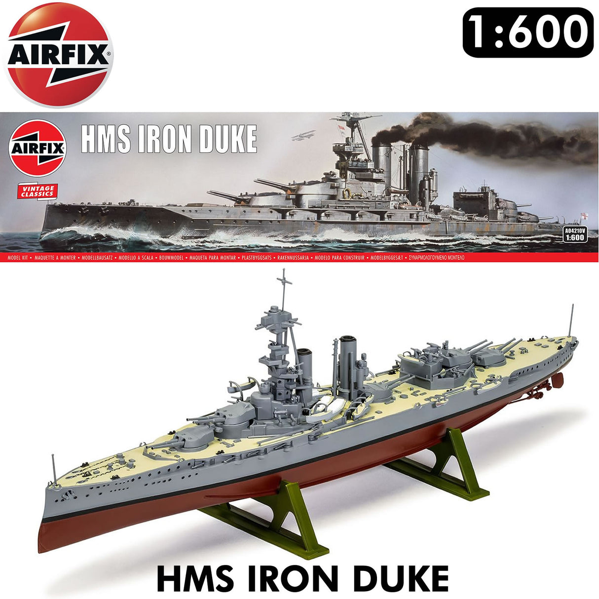 HMS Iron Duke - Model Kit | Airfix | A04210V