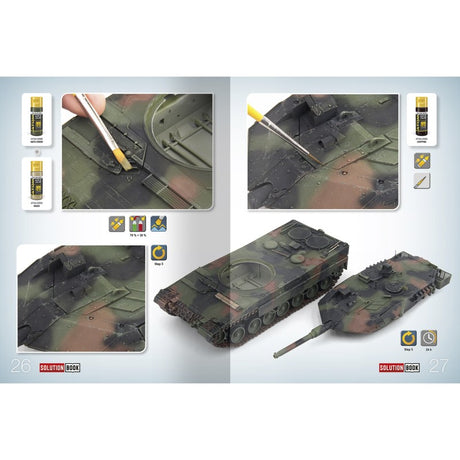Solution Book 26 - How to Paint Nato & Bundeswehr Vehicles | Ammo by Mig Jimenez | MIG6531