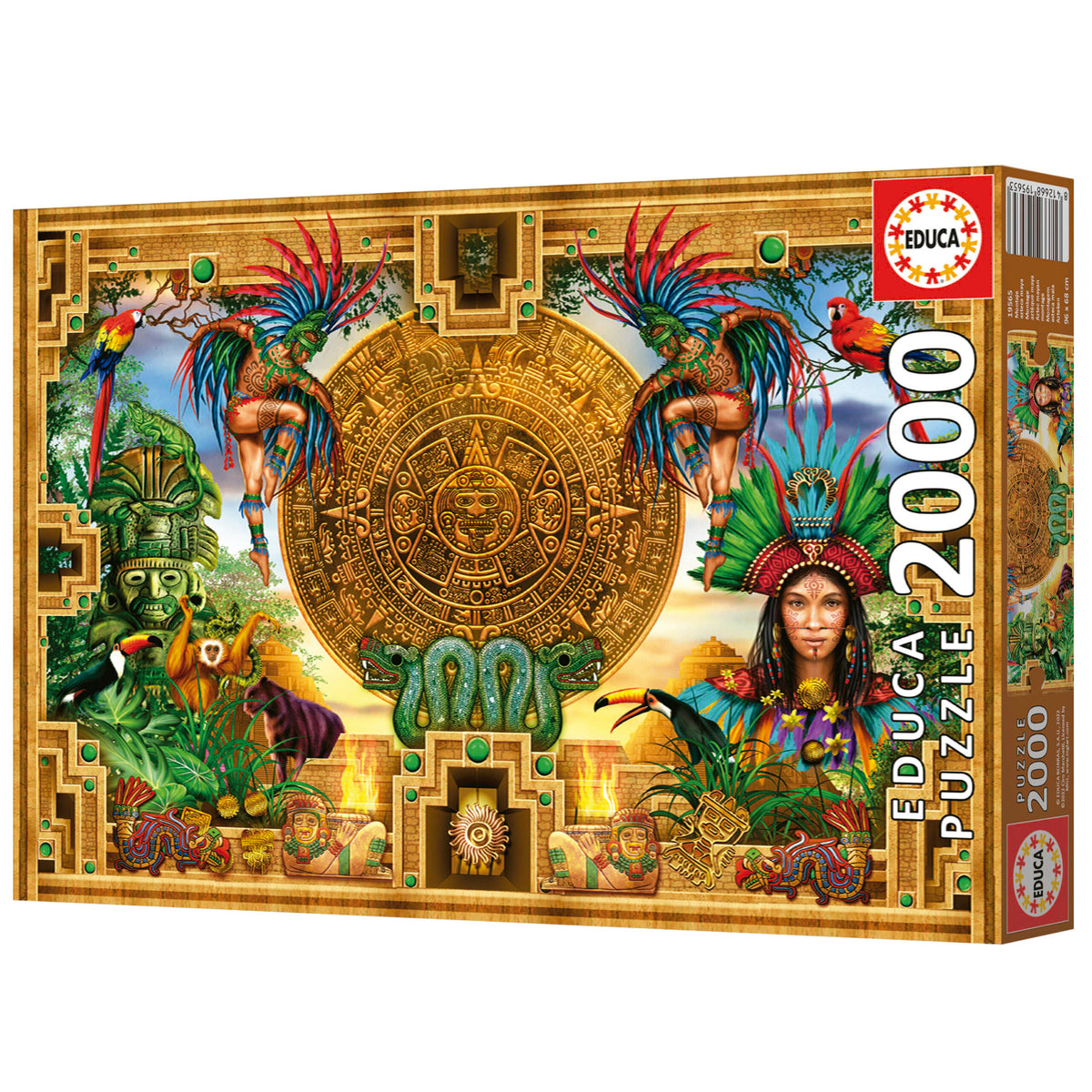 Aztec Myan Montage 2000 Piece Jigsaw Puzzle | Educa | 19565
