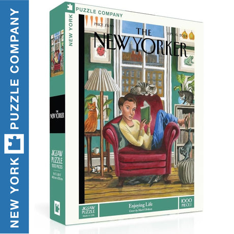 ENJOYING LIFE New York Puzzle Company 1000pc 
