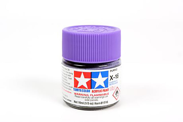 Tamiya Acrylic Mini Paint X-16 Purple