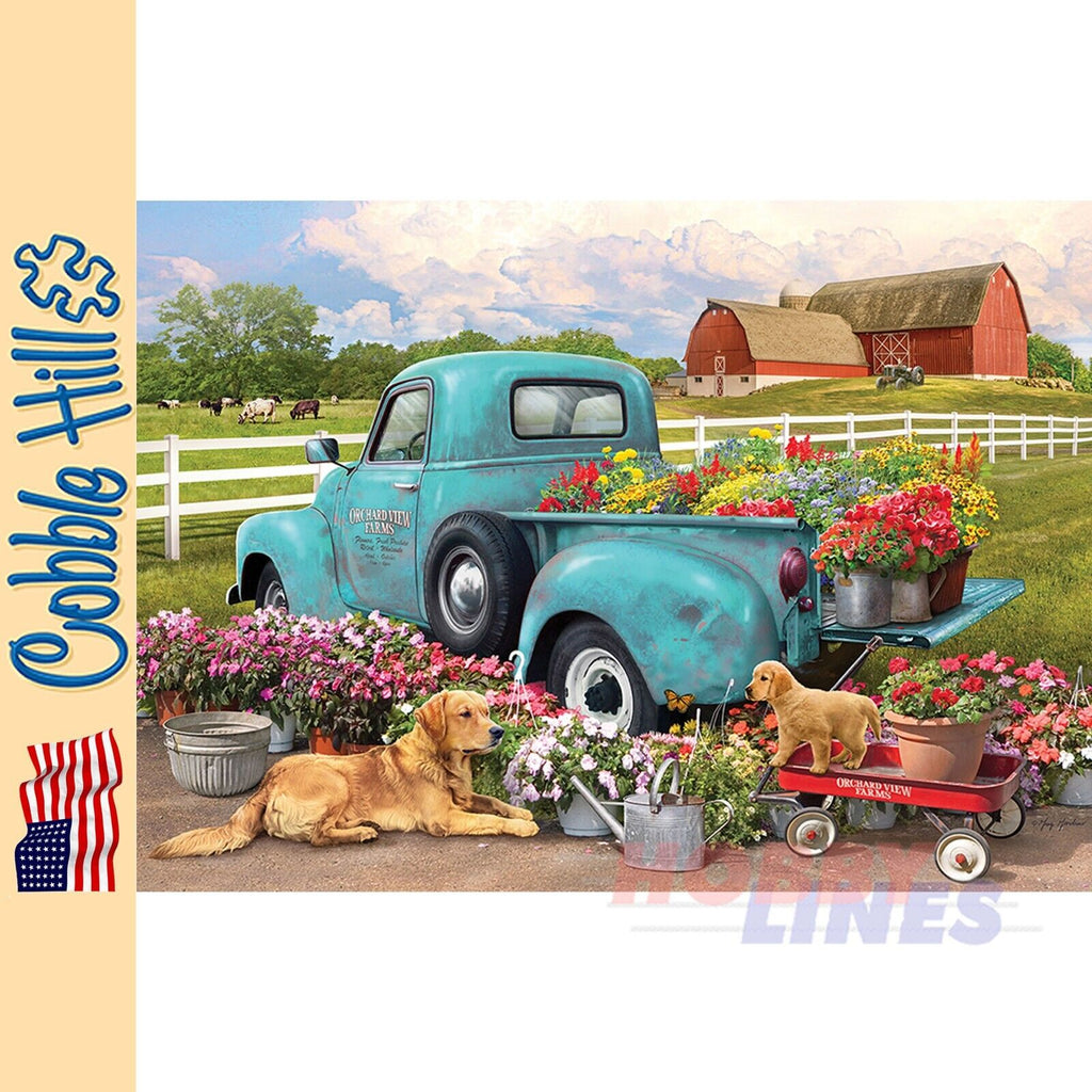 Flower Truck Cobble Hill puzzle 1000pc CH40157