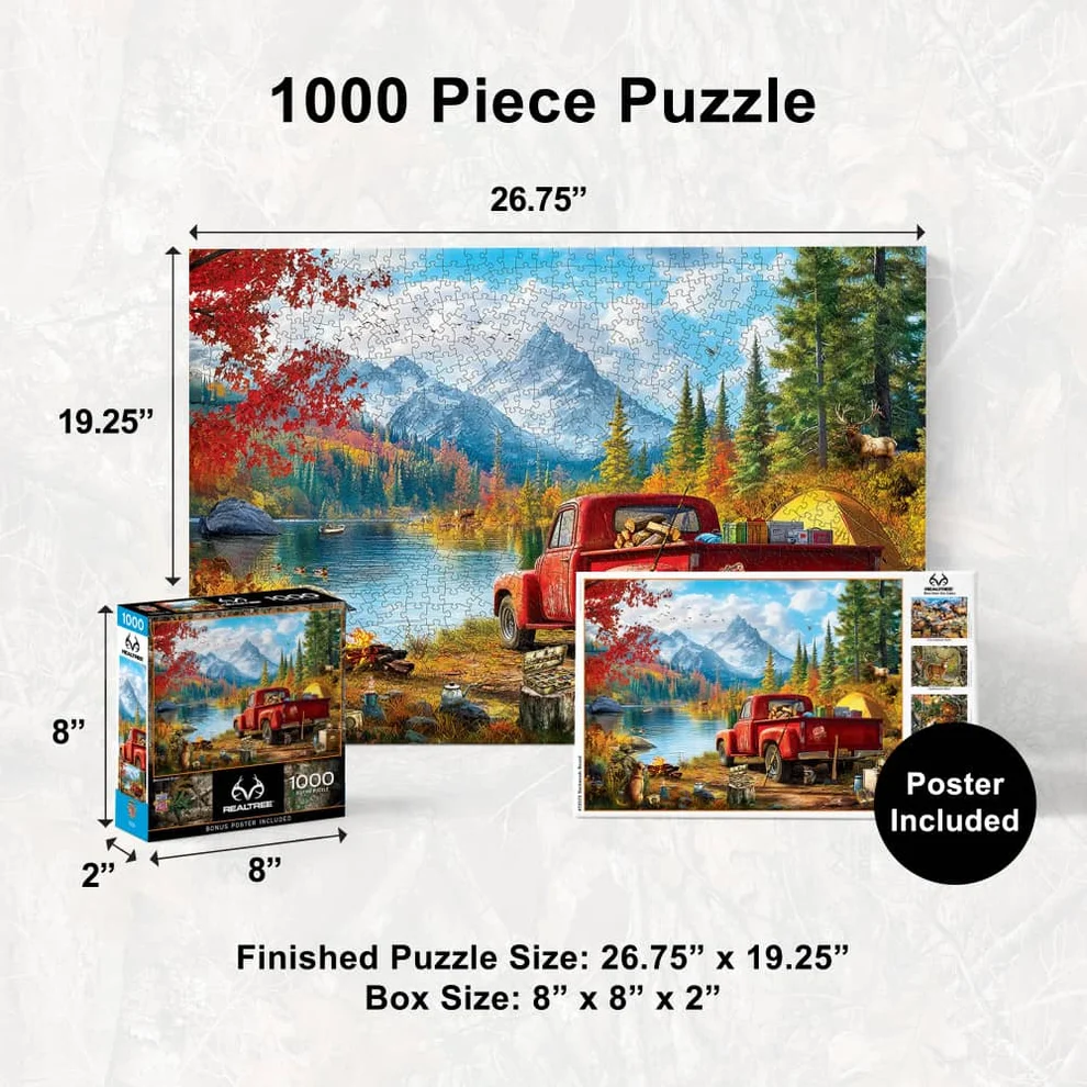 Backwoods Bound - 1000pc Puzzle | Masterpieces | MSP-72572