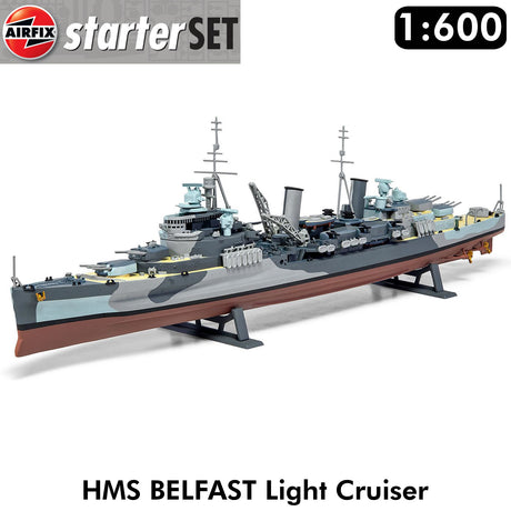 HMS Belfast Light Cruiser Starter Set | Airfix | A55111