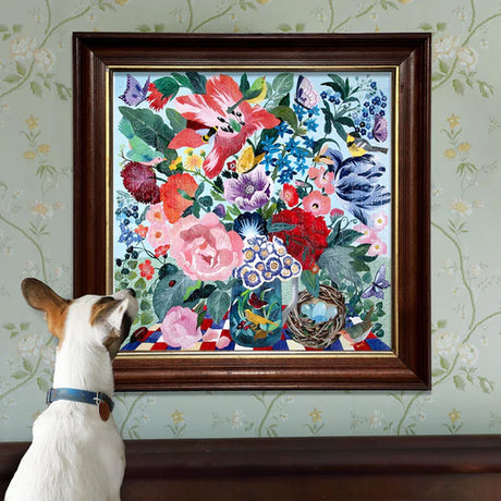 eeBoo SPRING BOUQUET 1000 pc Square Jigsaw Puzzle Super Deluxe PZT112