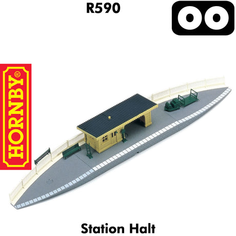 OO Gauge Station Halt Building - 1:76 | Hornby | R590
