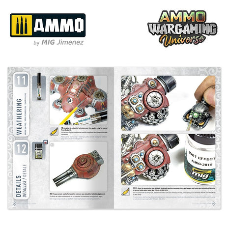 Ammo Wargaming Universe -  Book 03 – Weathering Combat Armour | Ammo by Mig Jimenez | MIG6922