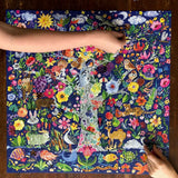 eeBoo TREE OF LIFE 1000 pc Square Jigsaw Puzzle Super Deluxe PZTTOL