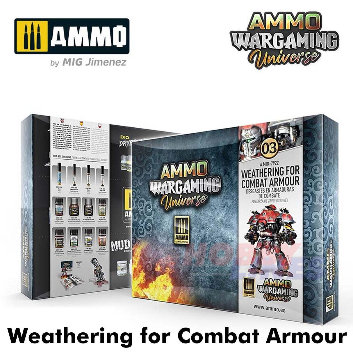 Ammo WARGAMING UNIVERSE 03 Weathering Combat  Armour  Mig Jimenez MIG7922