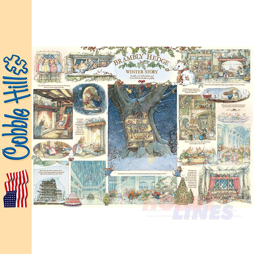 Brambly Hedge Winter Story Cobble Hill puzzle 1000pc CH40018