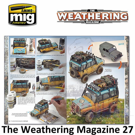 The Weathering Magazine Issue 27 MODERN WARFARE guide AMMO Mig Jimenez MIG4526