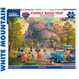 Family Road Trip - Mount Rushmore - 1000pc Jigsaw Puzzle | White Mountain | 2088pz
