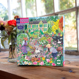 French Flower Garden 1000pc Puzzle | eeBoo | PZT662