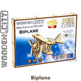 Bi-Plane -3D Puzzle | Wooden City |  WR304