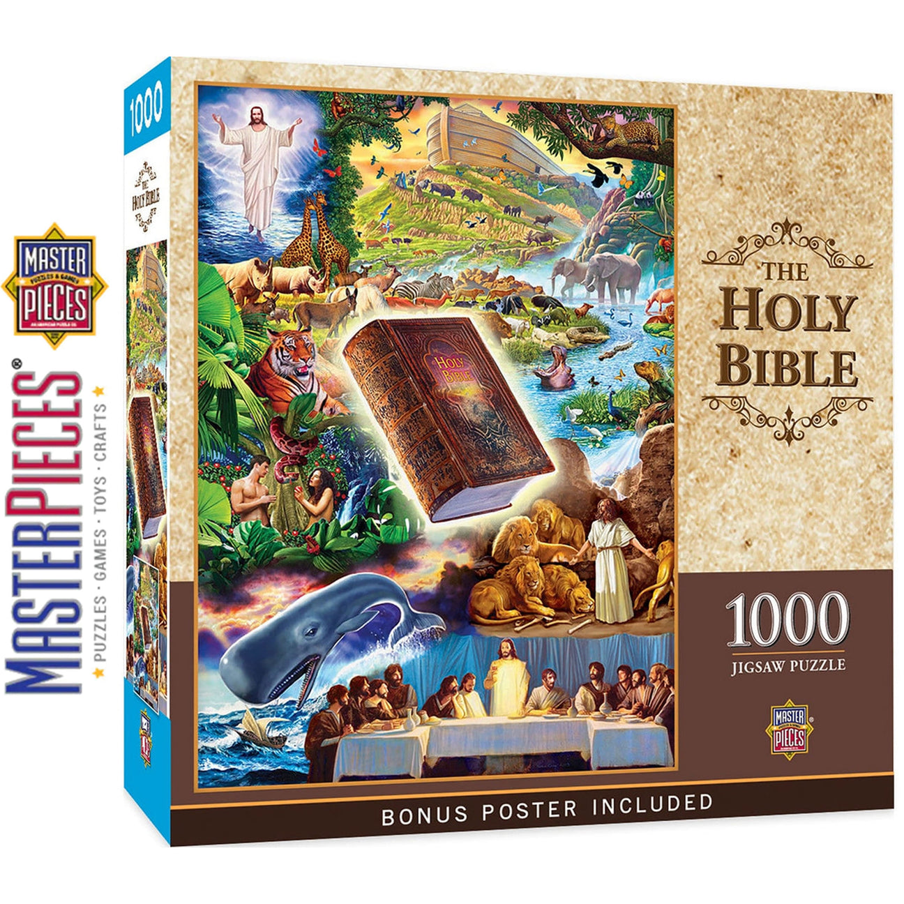 *DAMAGED BOX* - The Holy Bible - 1000pc Puzzle | Master Pieces | 71980