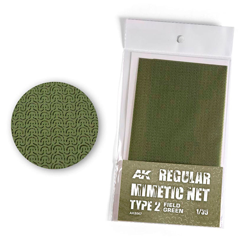Regular Mimetic Net - Type 2 Field Green | AK interactive | AK8067