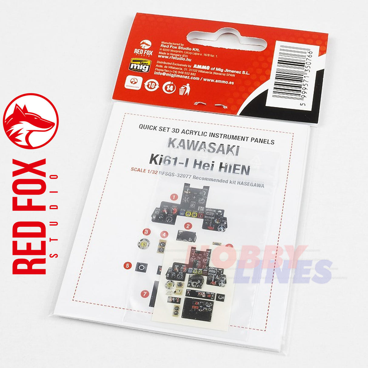 1/32 Kawasaki Ki61-I Hien (for Hasegawa kit)