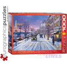 Load image into Gallery viewer, Christmas Eve in Paris PUZ 1000PC 6000-0785
