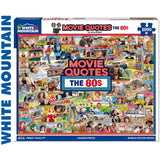 Movie Quotes - The 80s - 1000pc Puzzle | White Mountain | 1961pz