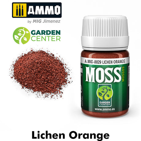 Ammo MOSS Garden Centre Texture 35ml Weathering Lichen Scenery Range Mig Jimenez