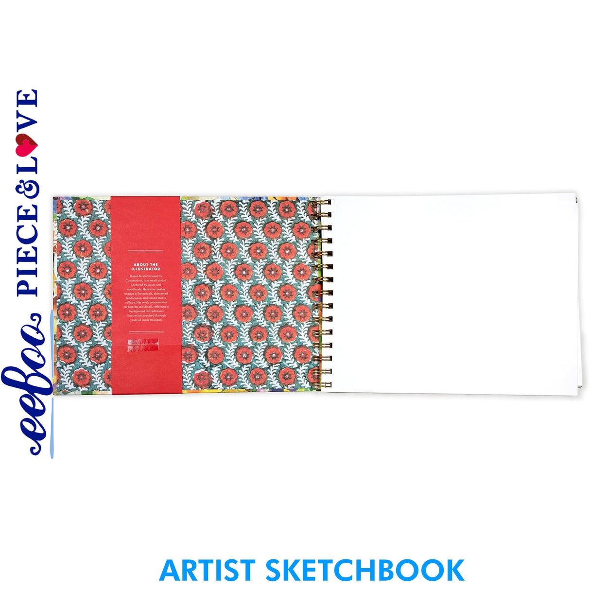 Mushroom Hardcover Artist Sketchbook - 80pg | eeBoo | SKL334