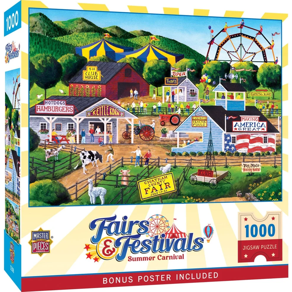 Summer Carnival - 1000pc Puzzle | Masterpieces | 72539