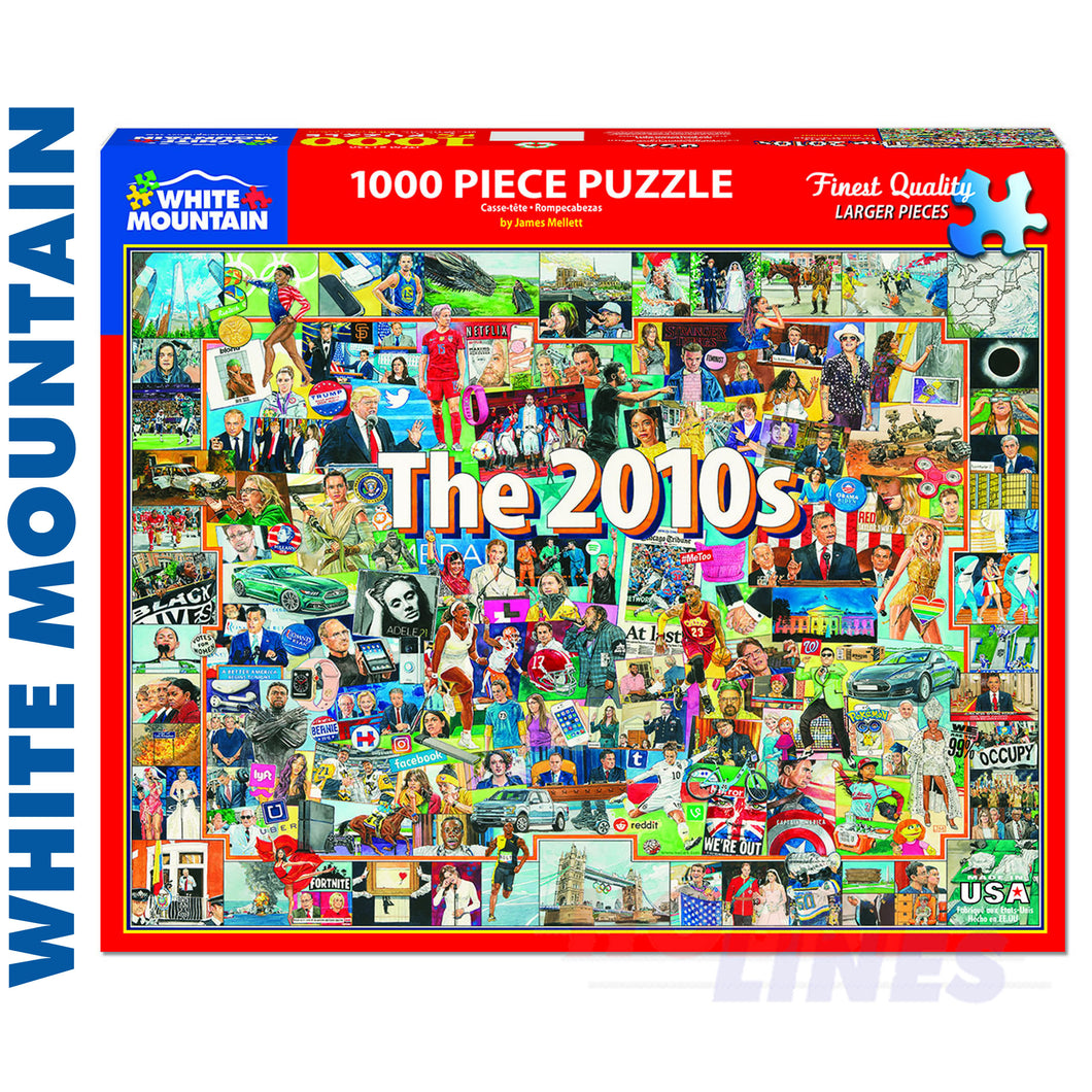 The 2010s 1000 Pieces Jigsaw Puzzle 1590