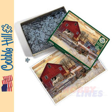 Load image into Gallery viewer, Winter on the Farm Cobble Hill puzzle 1000pc CH40027
