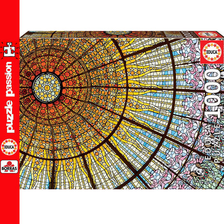 Palace Of Catalan Music 1000 Piece Jigsaw Puzzle | Educa | 19256