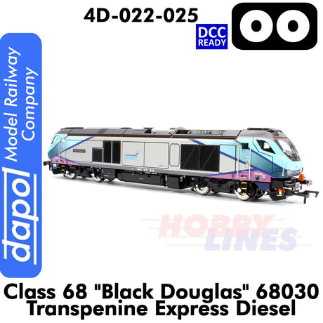 Class 68 - Black Douglas 68030 Transpenine Express | Dapol | 4D-022-027
