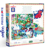 eeBoo DUCKS IN THE CLEARING 1000 pc Square Jigsaw Puzzle Super Deluxe PZTDIC