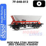 MGR HAA Coal Wagon Red Cradle - #366040 | Dapol |7F-048-012