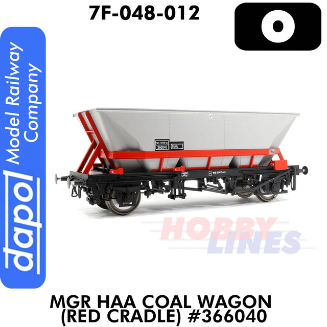MGR HAA Coal Wagon Red Cradle - #366040 | Dapol |7F-048-012