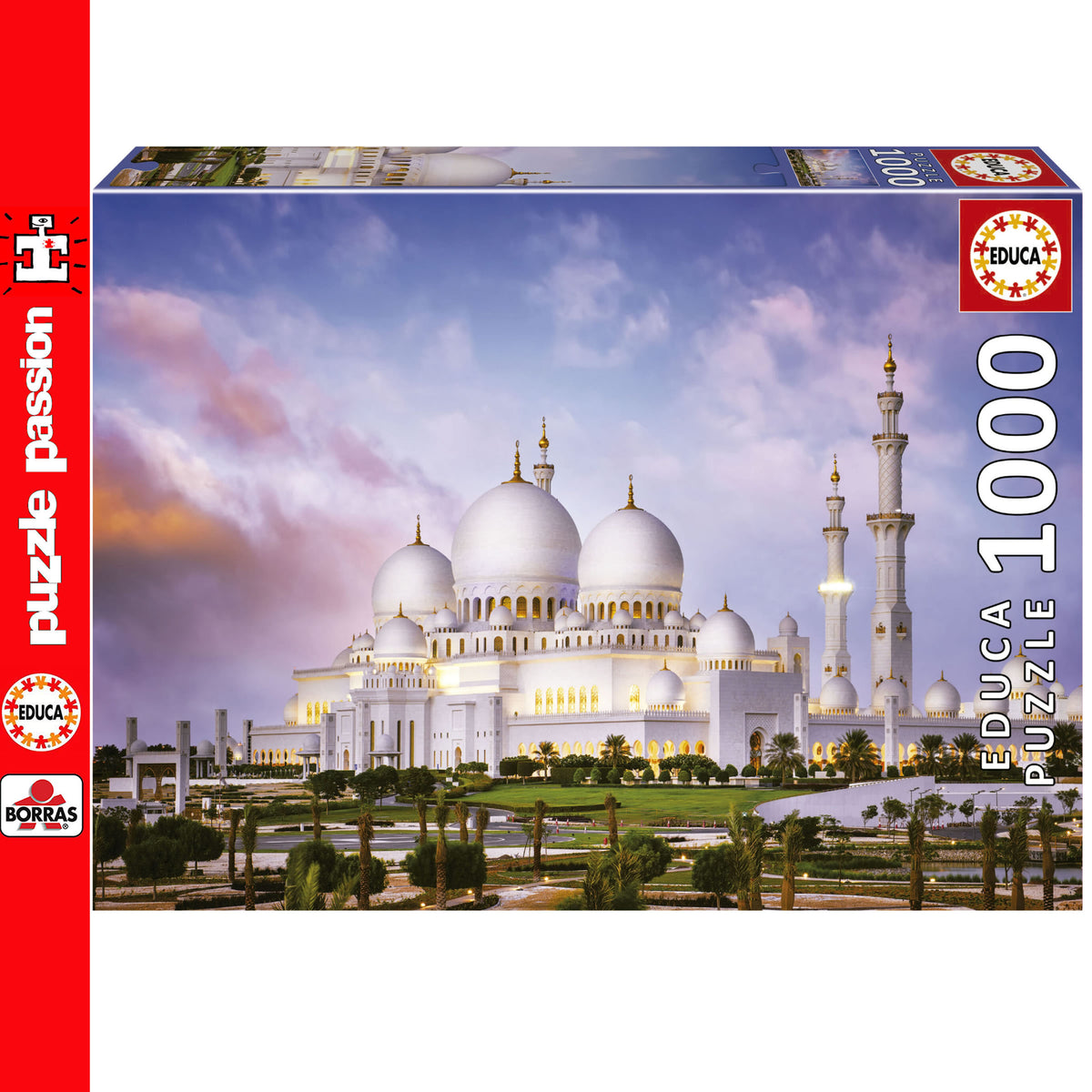 Sheikh Zayed Grand Mosque 1000 Piece Jigsaw Puzzle | Educa | 19644
