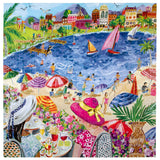 eeBoo LUNCH BY THE SEA 1000 pc Square Jigsaw Puzzle Super Deluxe PZT117