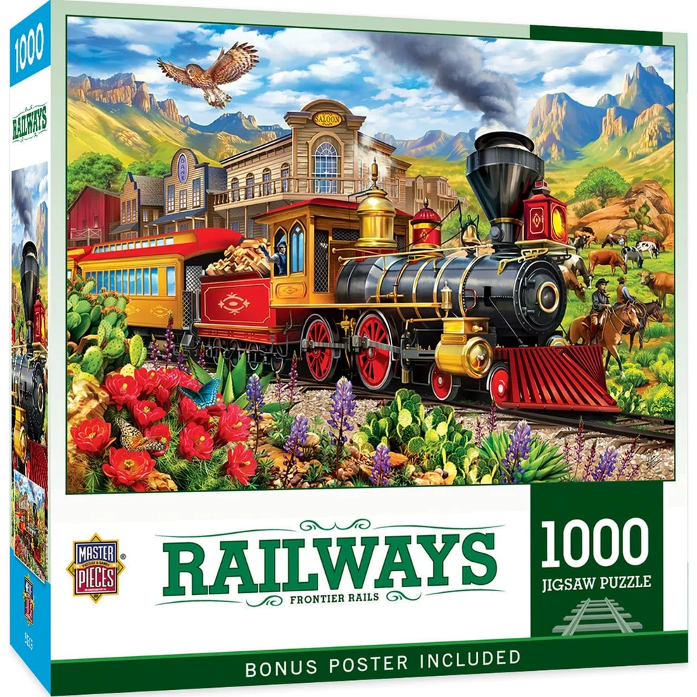 Frontier Rails - 1000pc Puzzle | Masterpieces | 72516
