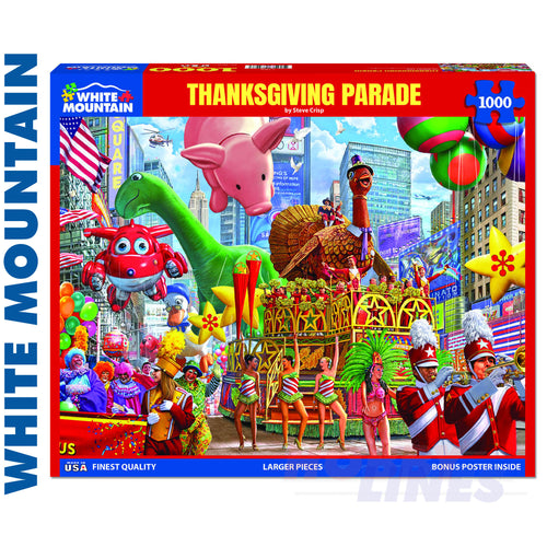 Thanksgiving Parade 1000 Piece Jigsaw Puzzle 1769