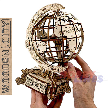 World Glode - 3D Puzzle | Wooden City | WR341
