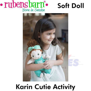 RUBENS BARN DOLL - KARIN - ACTIVITY CUTIES