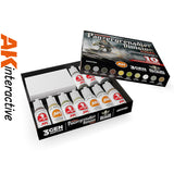 German Panzergenadier Division Europe - Wargame Starter Set - 3G Acrylic Paint x 10 | AK interactive | AK11781